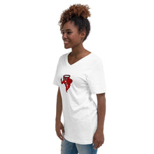 CHS Tornado Mascot - Unisex Short Sleeve V-Neck T-Shirt