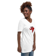 CHS Tornado Mascot - Unisex Short Sleeve V-Neck T-Shirt